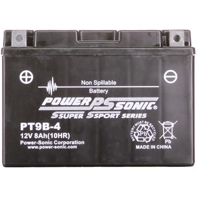 Power Sonic SuperSport Series Factory Activated AGM Battery - PT9B-4